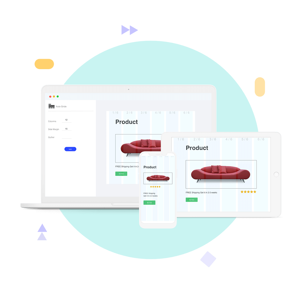 Auto grid generator for ui designers